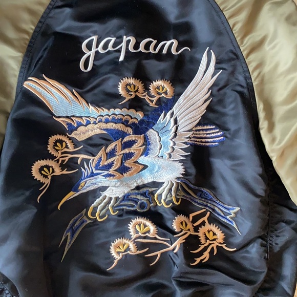 Alpha Industries Limited Edition Embroidered Japan Bomber Jacket - Picture 7 of 10